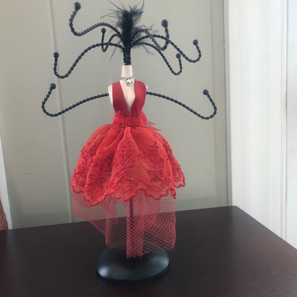 Ballerina jewelry stand